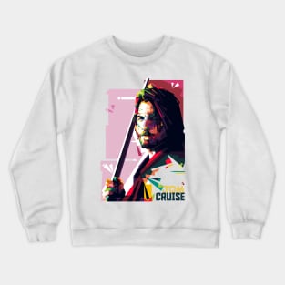 Tom Cruise Pop Art Crewneck Sweatshirt